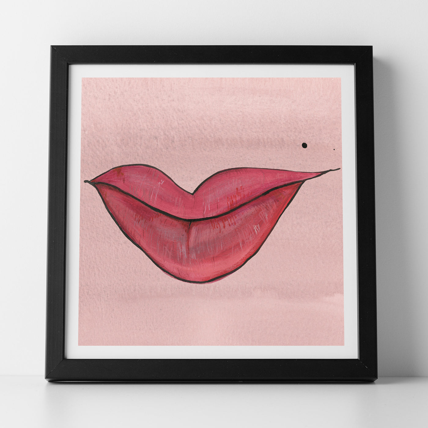 100 Women Lips Print - No.38 - Deborah