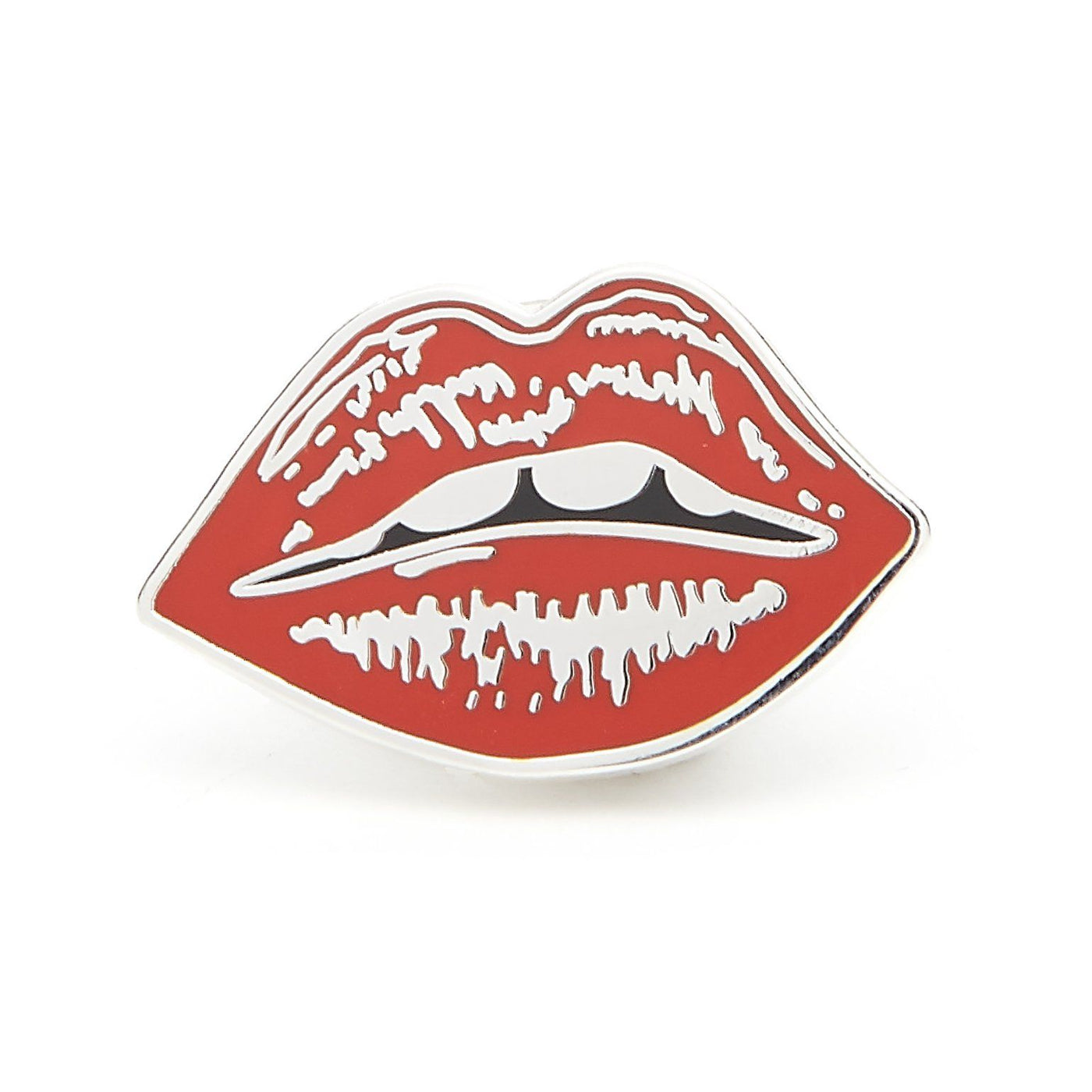 Enamel Lips Pin